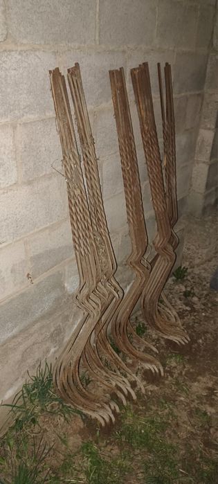 Кованные детали для решеток.