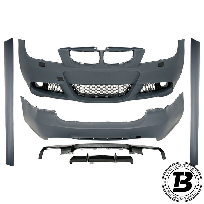 Pachet Exterior compatibil cu BMW Seria 3 E90 Pre-Facelift M Tech Design