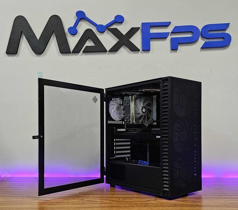 Чисто нов! RX 9070 16GB, Ryzen 9600X, 32 GB RAM Геймърски компютър!