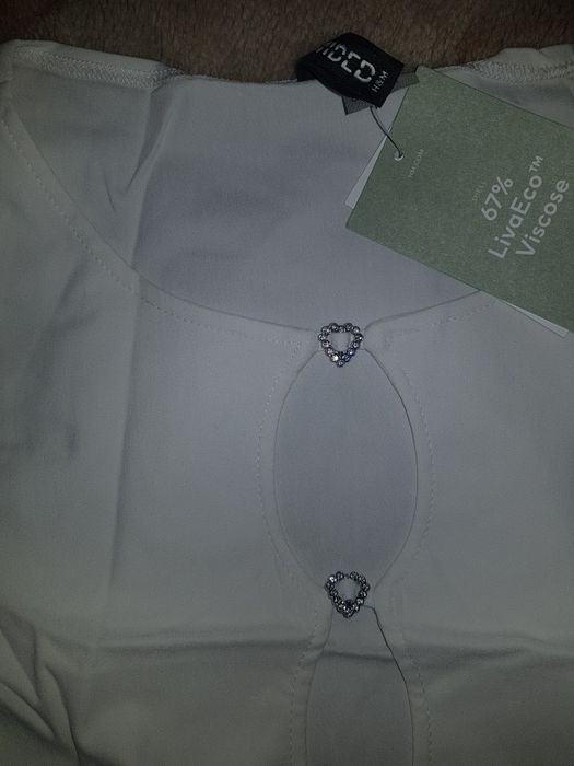 Топ от  H&M белый
