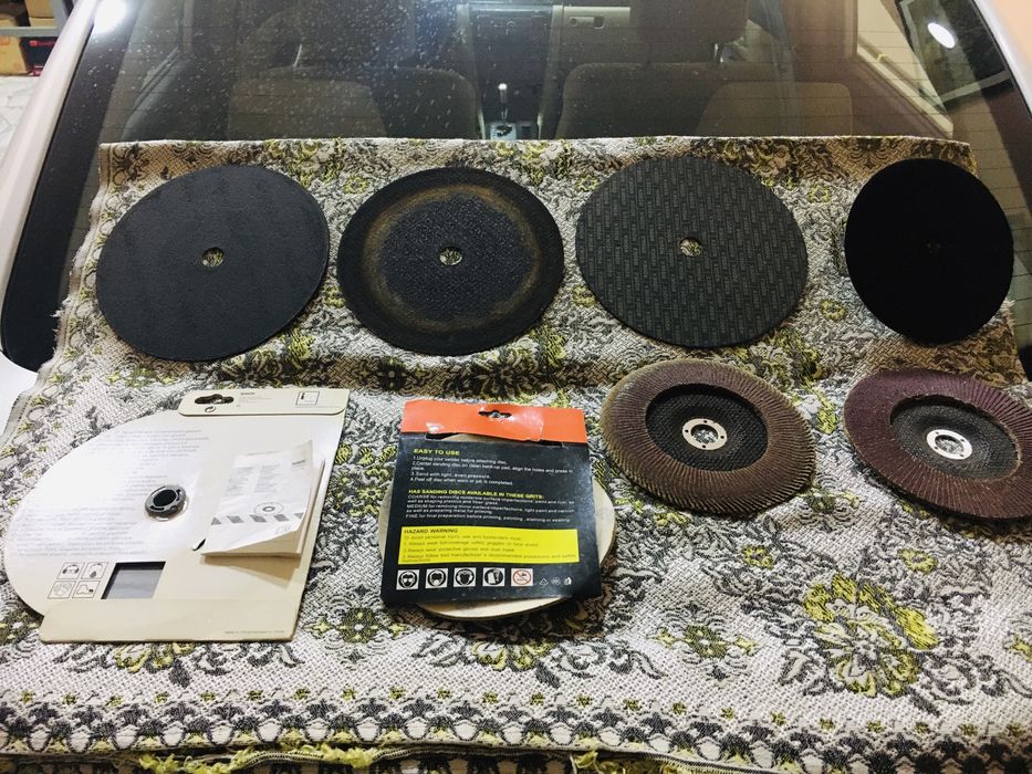 Диски для болгарок/шлифовальных машин BOSCH, MAKITA, PIT