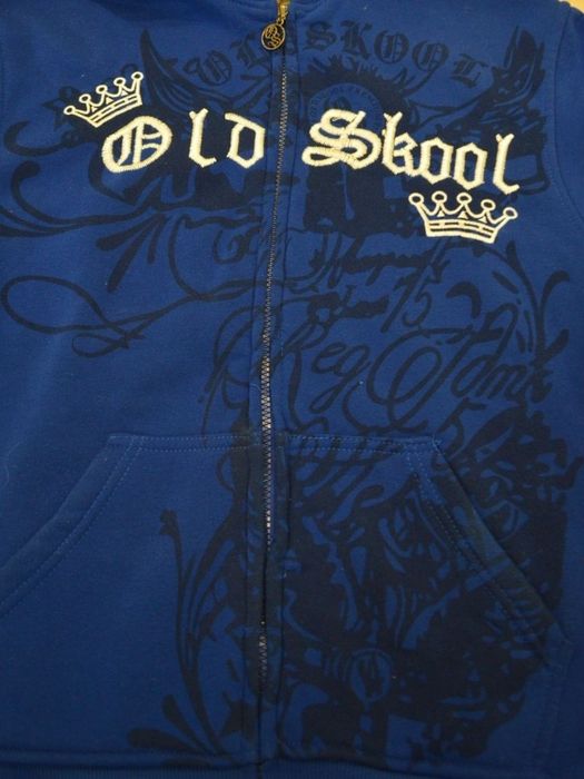 Vintage Rare Old School ZipUp Hoodie