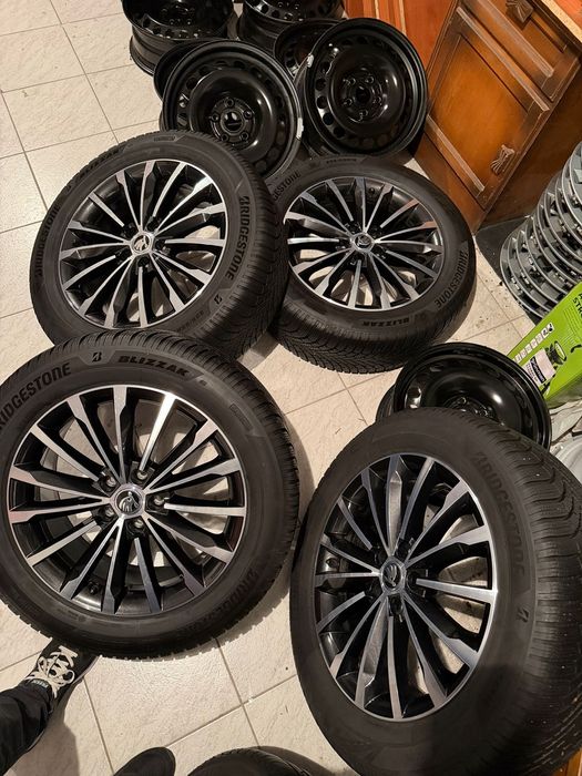 Roti jante kodiaq originale 18+235.55.18 Bridgestone