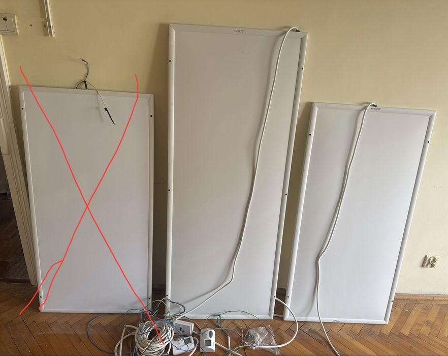 Panouri radiante infraroșu Sunjoy și Carbon Crystal + Termostate incluse