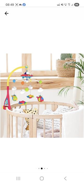 Vand carusel muzical patut bebelusi