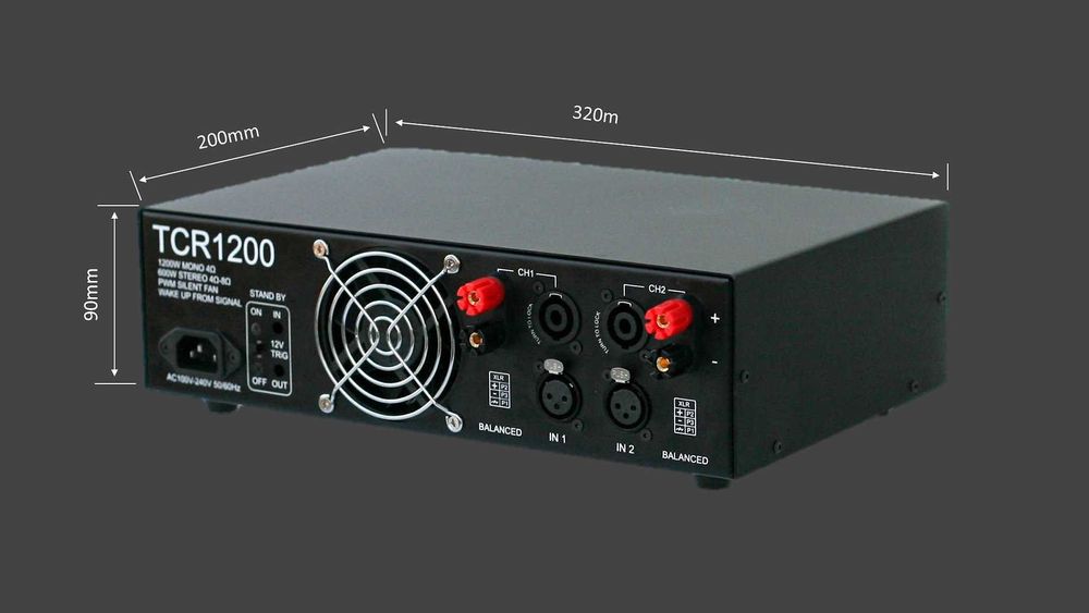 Amplificator stereo 700Wx2 IcePower 1200 AS2