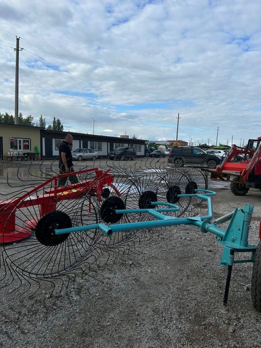 OGR-8 и OGR-5 – грабли-ворошилки для сена