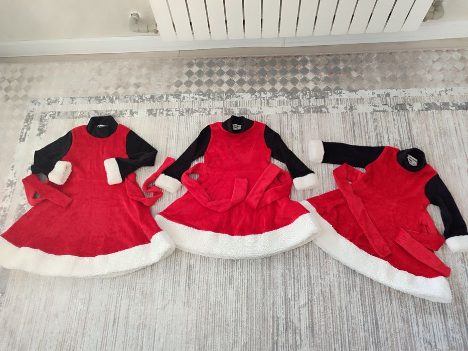 Платья Санта Клауса