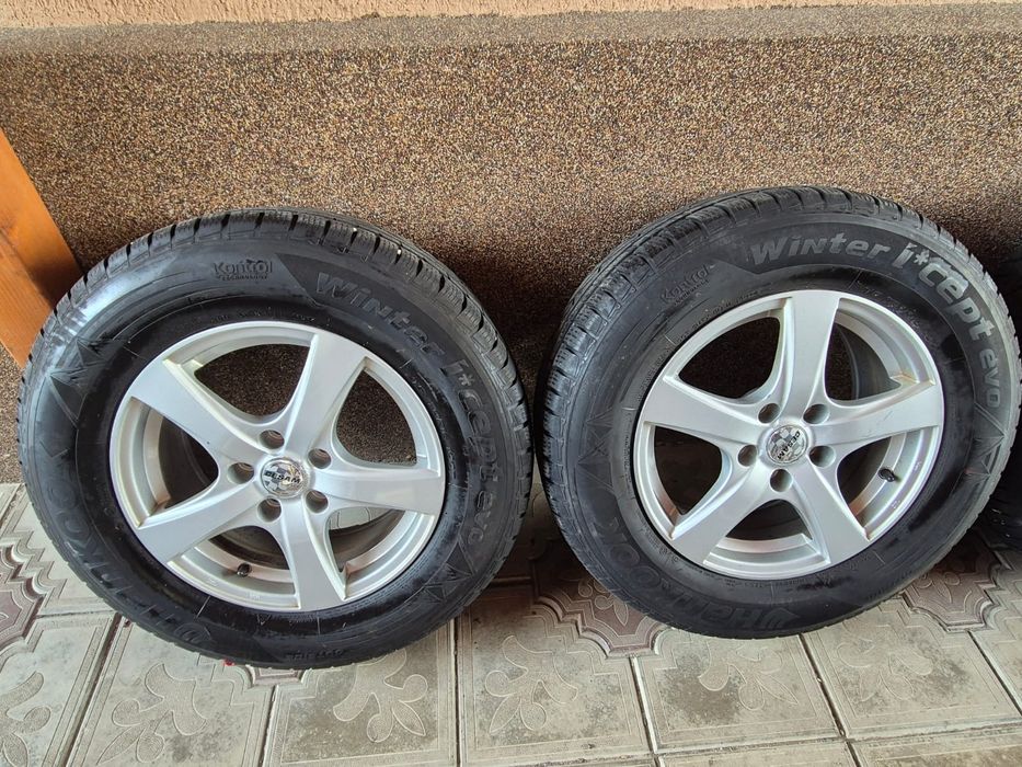 Jante 5X108+Anvelope M+S-215/70/16-Ford Kuga,Volvo,Renault,etc