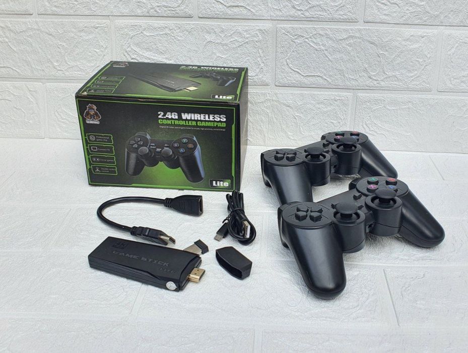 Беспроводная игровая консоль. Retro Game Stick Lite M8 64 Gb для телев