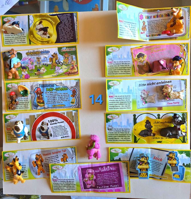 Пълни серии от Kinder Surprise