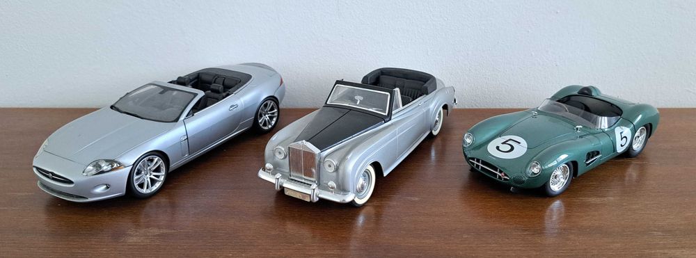 Machete 1:18 Bburago, Polistil, ERTL, Solido, Minichamps, Shelby Collectibles