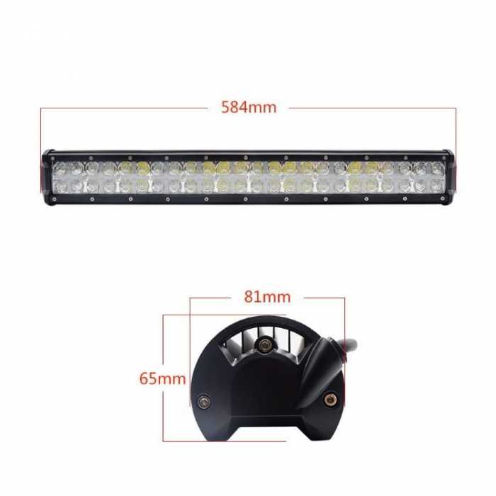 LED BAR с 48 Мощни диода  144W- 56см  12/24V-63293