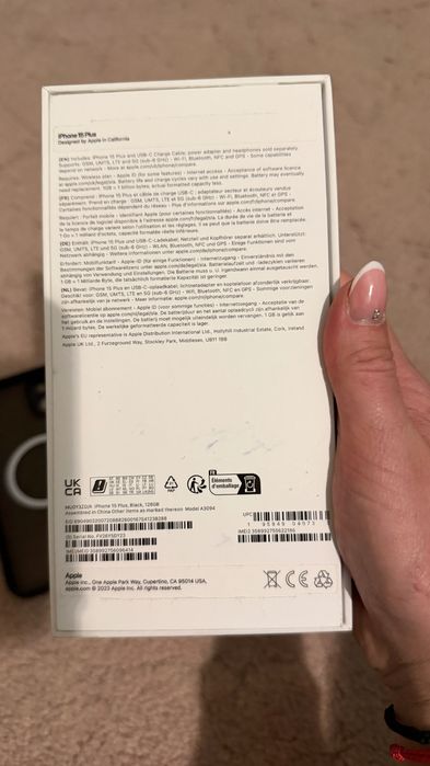 iPhone 15 plus black