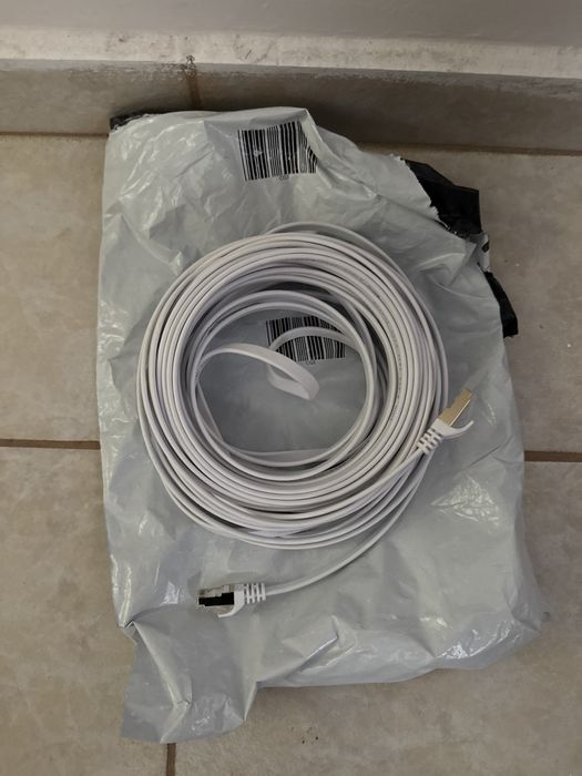 Cablu Ethernet RJ45 STP Cat 8 40Gbps 2000MHz,modem router switch -15m-