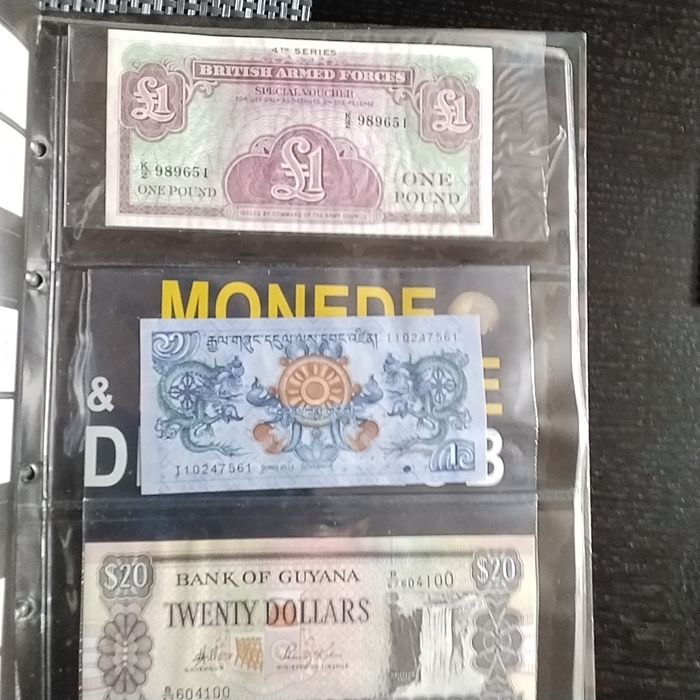 Monede și bancnote de pe glob