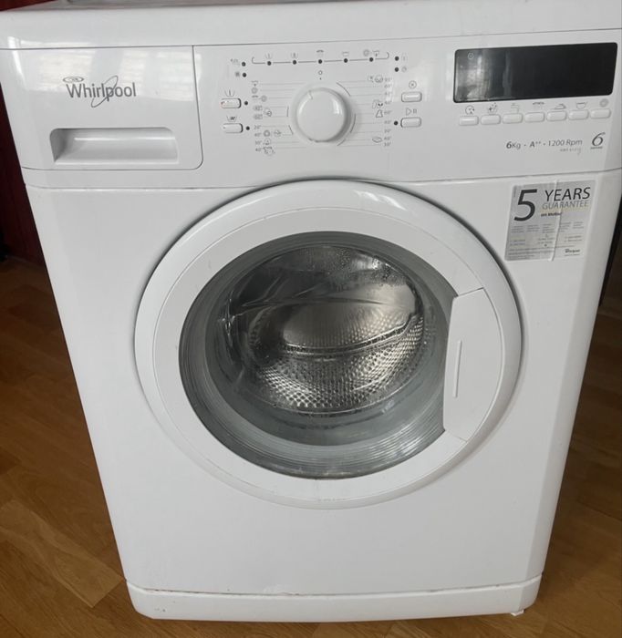 Whirpool 6th sense AWS 61212, defect