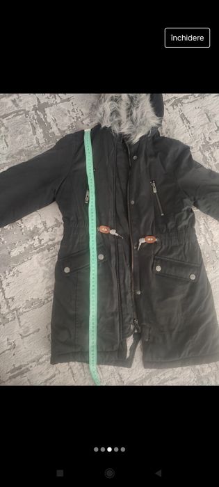 Geaca fete h&m 140 cm