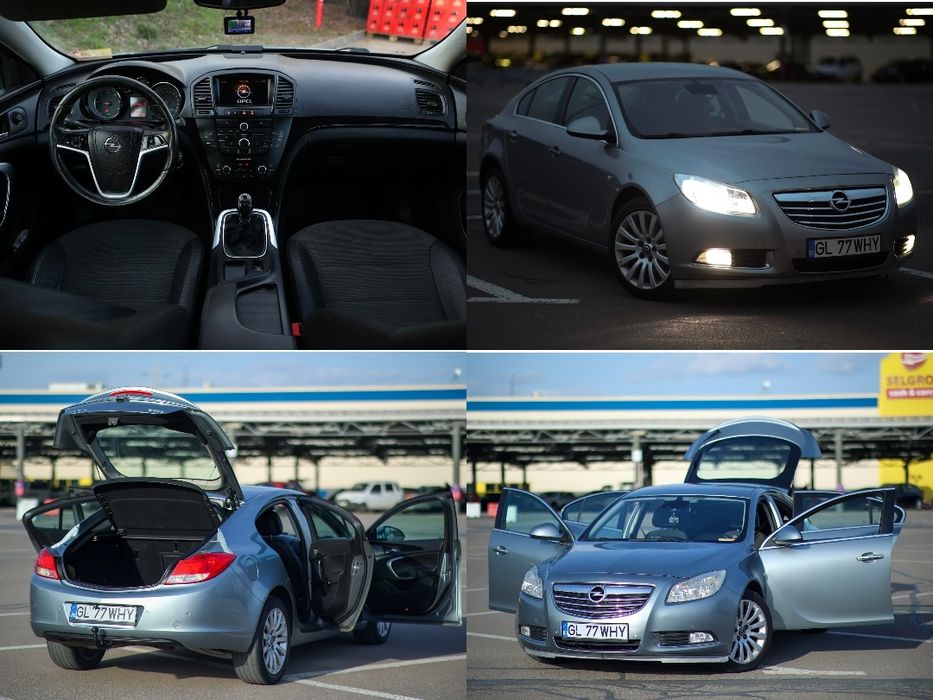Opel Insignia 2011, Euro 5, diesel-Ecoflex, 131 CP, fiscal, proprietar