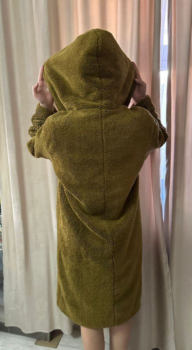 Пальто манго кэмел