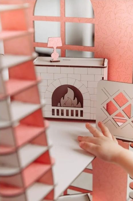 Кукольный дом и мебель для Барби