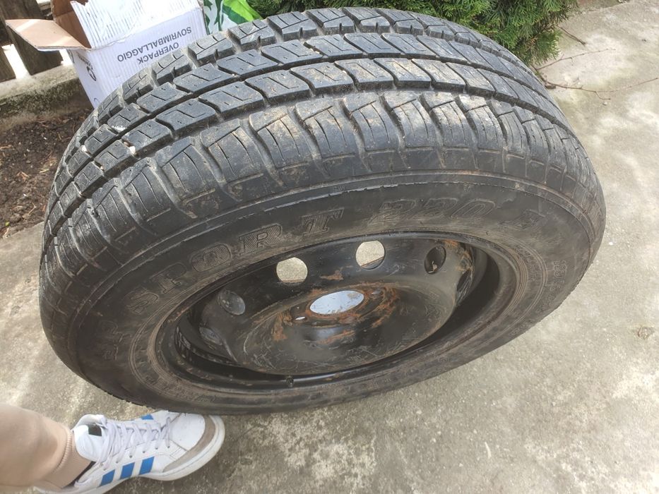 Anvelope, cu  jante de fier!