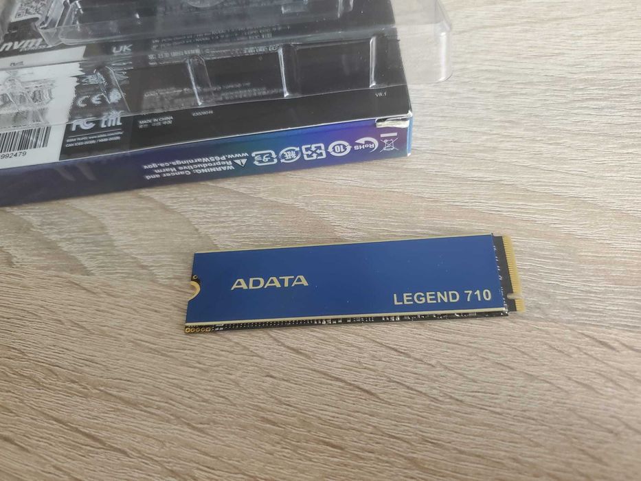 SSD NVMe ADATA Legend 710 256GB PCI Express 3.0 x4 M.2 2280 PC Laptop AMD Intel nou la cutie