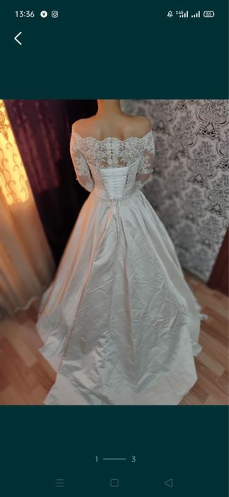 Продаю свадебное платье