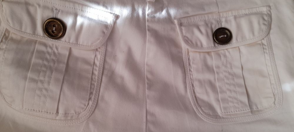 Costum /Compleu alb  2 piese Modeszene