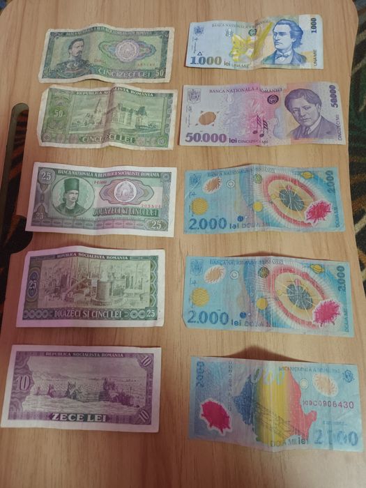 Bacnote vechi de vanzare