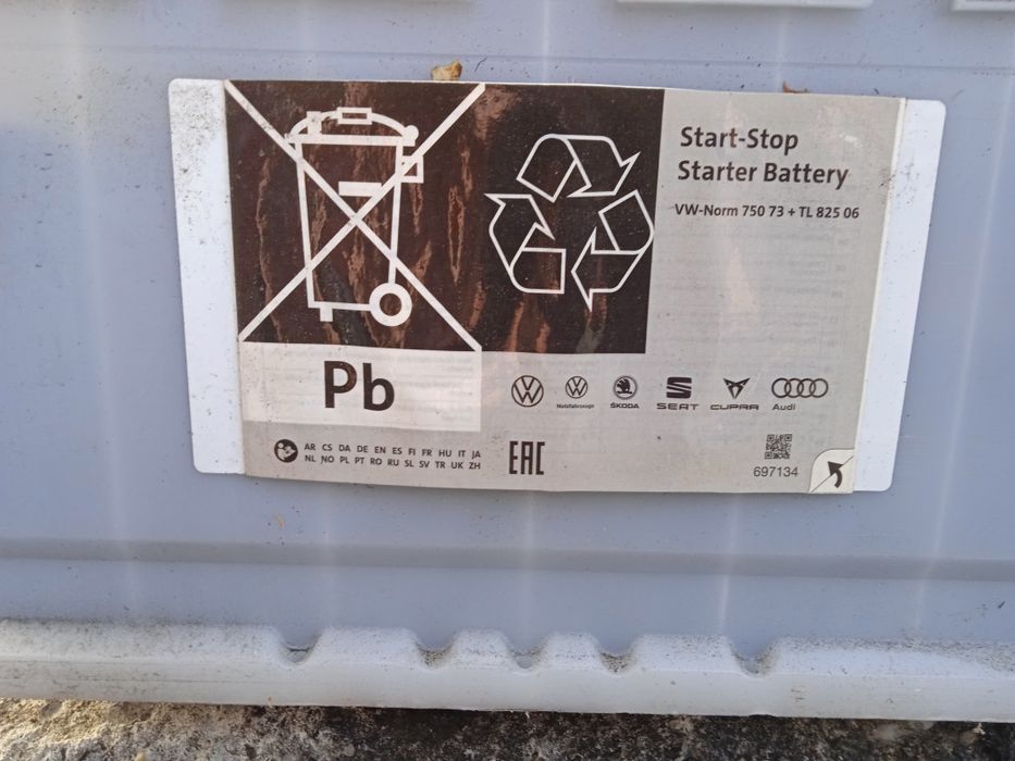 Acumulator original start stop EFB+