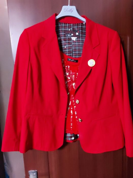 sacou dama M plus maieu cu paiete cadou-40 lei