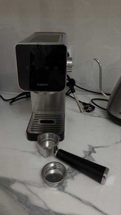 Кофемашина Xiaomi Semi-Automatic Espresso Machine серебристый