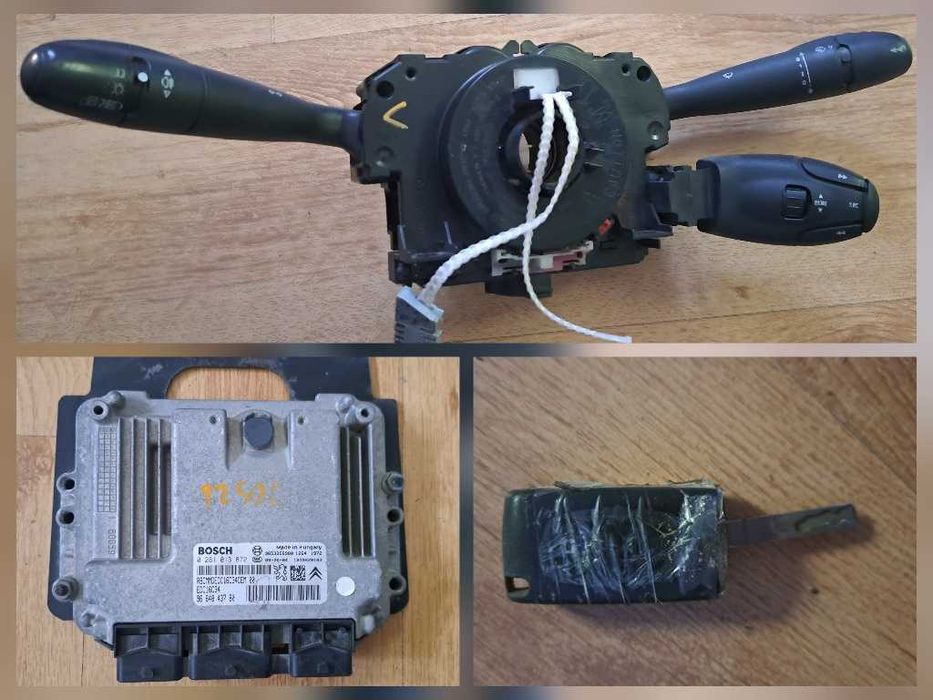 Kit pornire complet SZL Spira volan Peugeot Partner 308 207 Citroën Berlingo C4 C5 1.6 HDi Bosch EDC16C34