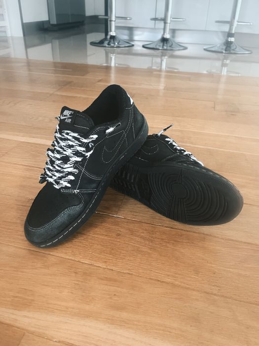 Jordan 1 low Travis Scott Black Phantom 40