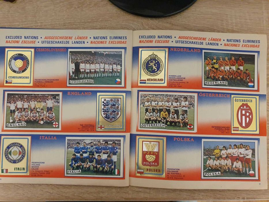 Album Euro 84 Panini, complet.