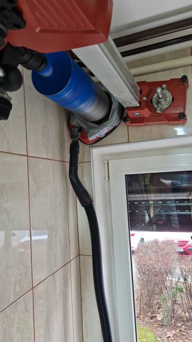 Carotare Găuri Hotă Beton Armat, Centrala, Aerisire, Ventilatie