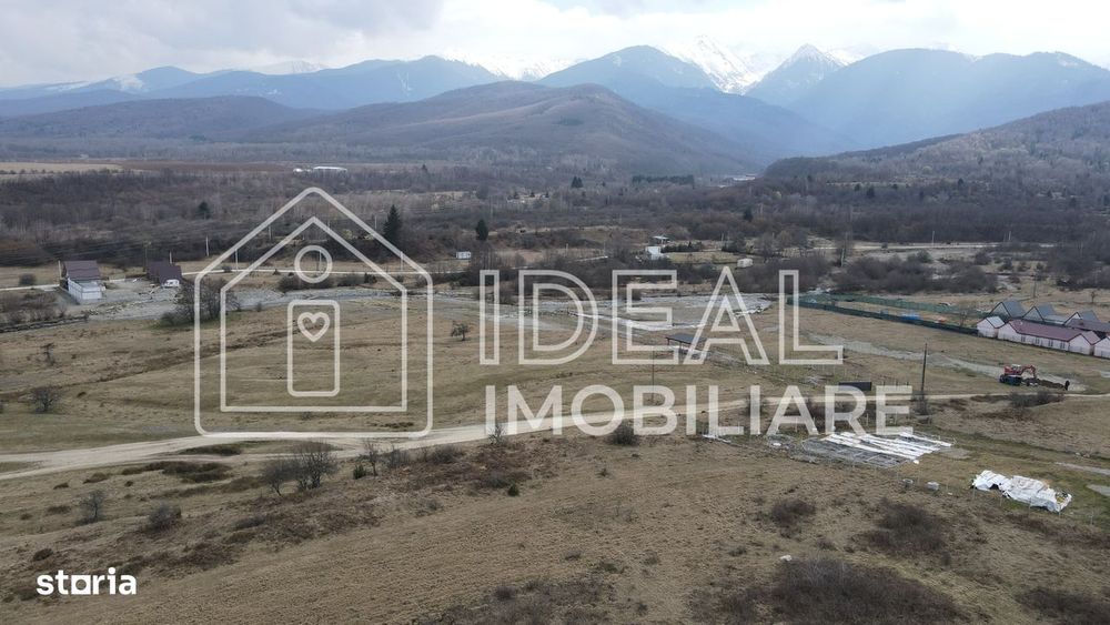 Teren extravilan de vânzare – Cârțișoara | Vedere spre Munții Făgăraș