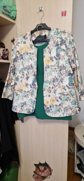 Sacou si fusta, compleu dama mas.46/bonus pantaloni negri