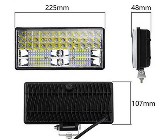 ЛЕД / LED Халоген 252W Работна лампа, фар, прожектор