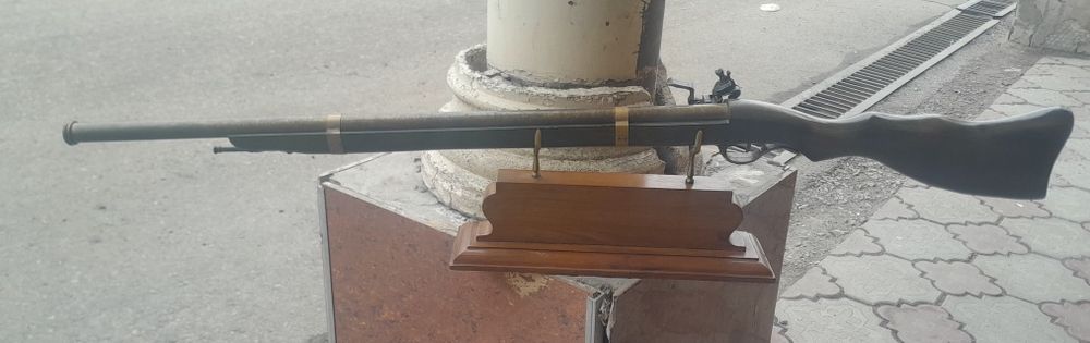 Мушкет Сувенир Ручка Орех !