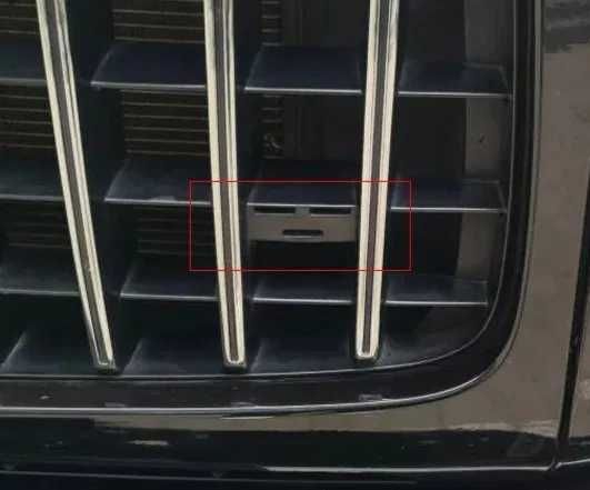 Емблема Mercedes/AMG Мерцедес/АМГ предна решетка два цвята -62105