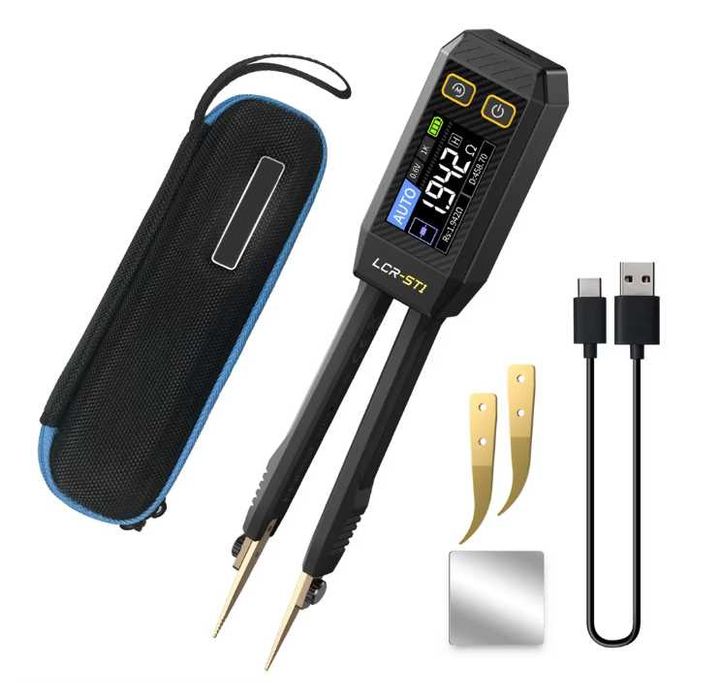 FNIRSI LCR-ST1 компактен  LCR/ESR метър