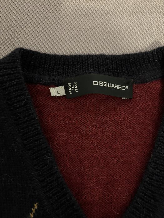 Мъжки пуловер без ръкави DSQuared оригинал