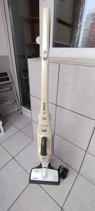 BOSCH Move 2in1,aspirator cu acumulatori,14,4V,alb-crem sidefat