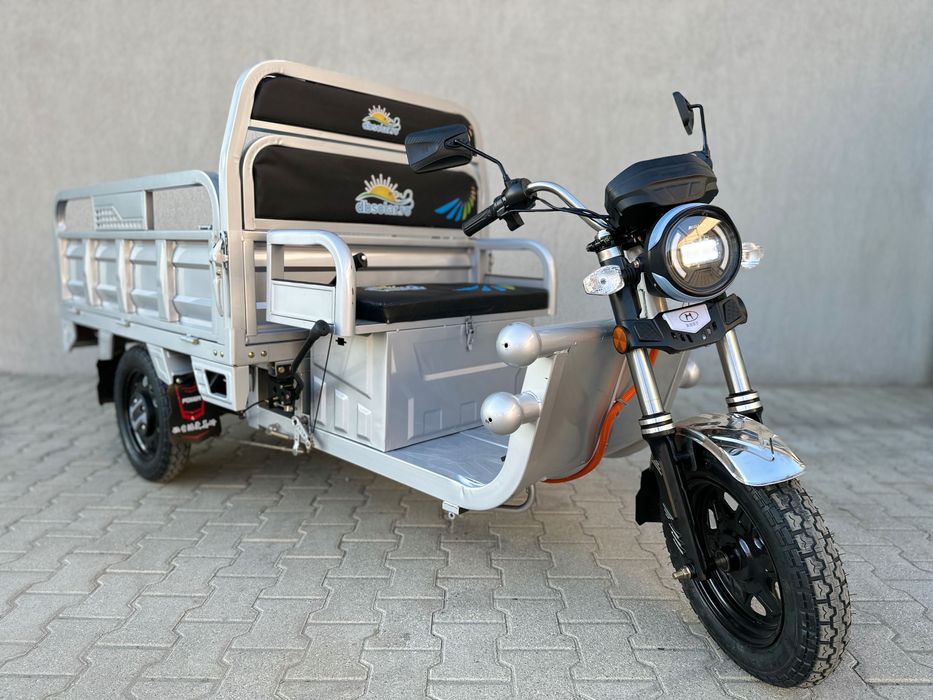 TUK TUK Triciclu Tricicleta Electrica Cargo Bena Basculabila