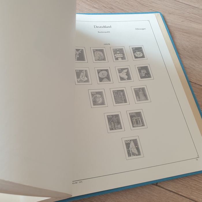 Clasor album timbre KABE Germania Bundesrepublik Deutschland 1949 1975