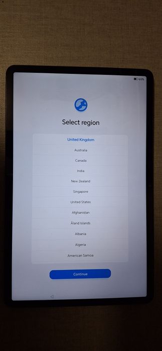 Tableta pad x9a 128 GB 6 ram