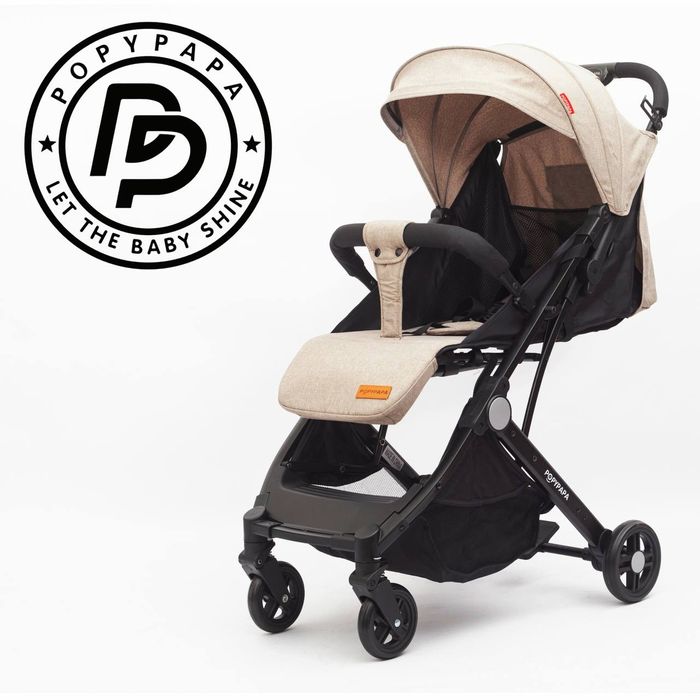 Коляска чемодан  Система быстрого складывания. Работа одной рукой. 6кг