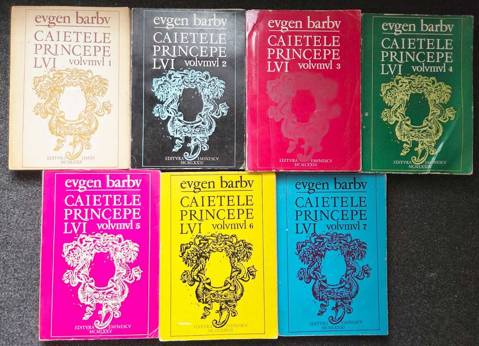 CAIETELE PRINCIPELUI - Eugen Barbu (7 volume - complet)